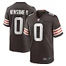 Zennovawear Men's Cleveland Browns Greg Newsome II Brown Team Game Jersey