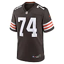 Zennovawear Men's Cleveland Browns Hakeem Adeniji Brown Game Jersey