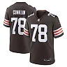 Zennovawear Men's Cleveland Browns Jack Conklin Brown Team Game Jersey
