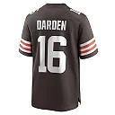 Zennovawear Men's Cleveland Browns Jaelon Darden Brown Team Game Jersey