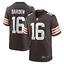 Zennovawear Men's Cleveland Browns Jaelon Darden Brown Team Game Jersey