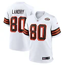 Zennovawear Men's Cleveland Browns Jarvis Landry White 1946 Collection Alternate Game Jersey