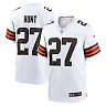 Zennovawear Men's Cleveland Browns Kareem Hunt White Game Player Jersey