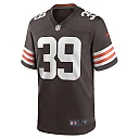 Zennovawear Men's Cleveland Browns Kenyan Drake Brown Game Jersey