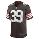 Zennovawear Men's Cleveland Browns Lucas Havrisik Brown Team Game Jersey