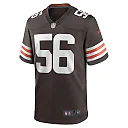 Zennovawear Men's Cleveland Browns Luke Wypler Brown Team Game Jersey
