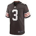 Zennovawear Men's Cleveland Browns Marquise Goodwin Brown Game Jersey