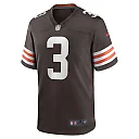 Zennovawear Men's Cleveland Browns Marquise Goodwin Brown Team Game Jersey