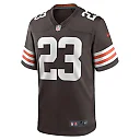 Zennovawear Men's Cleveland Browns Martin Emerson Jr. Brown Game Player Jersey
