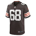 Zennovawear Men's Cleveland Browns Michael Dunn Brown Game Jersey