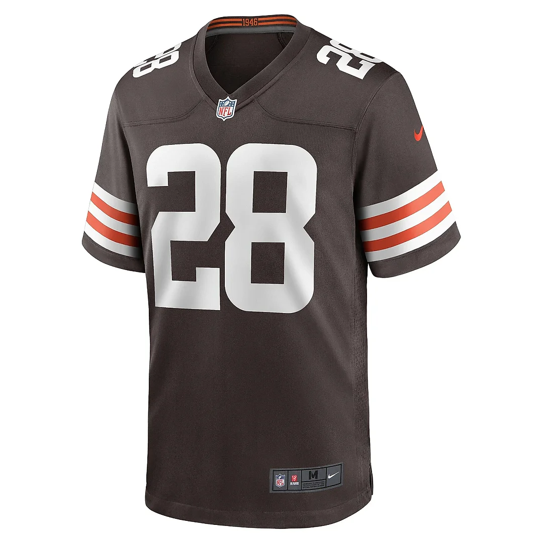 Zennovawear Men's Cleveland Browns Mike Ford Brown Team Game Jersey