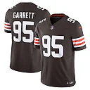 Zennovawear Men's Cleveland Browns Myles Garrett Brown Vapor F.U.S.E. Limited Jersey
