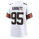 Zennovawear Men's Cleveland Browns Myles Garrett White Away Game Jersey