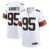 Zennovawear Men's Cleveland Browns Myles Garrett White Away Game Jersey