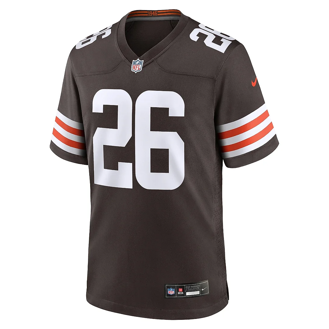 Zennovawear Men's Cleveland Browns Myles Harden Brown Team Game Jersey