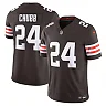 Zennovawear Men's Cleveland Browns Nick Chubb Brown Vapor F.U.S.E. Limited Jersey