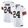 Zennovawear Men's Cleveland Browns Nick Chubb White Vapor F.U.S.E. Limited Jersey