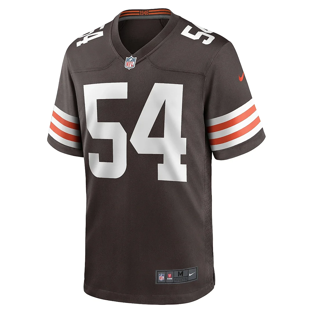 Zennovawear Men's Cleveland Browns Ogbonnia Okoronkwo Brown Game Player Jersey