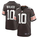 Zennovawear Men's Cleveland Browns Phillip Walker Brown Team Game Jersey