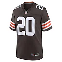 Zennovawear Men's Cleveland Browns Pierre Strong Jr. Brown Team Game Jersey