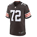 Zennovawear Men's Cleveland Browns Quinton Jefferson Brown Team Game Jersey