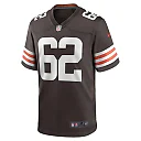 Zennovawear Men's Cleveland Browns Siaki Ika Brown Team Game Jersey