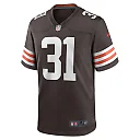 Zennovawear Men's Cleveland Browns Thomas Graham Jr. Brown Team Game Jersey