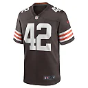Zennovawear Men's Cleveland Browns Tony Fields II Brown Team Game Jersey
