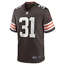 Zennovawear Men's Cleveland Browns Vincent Gray Brown Team Game Jersey