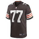 Zennovawear Men's Cleveland Browns Wyatt Teller Brown Game Jersey