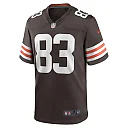 Zennovawear Men's Cleveland Browns Zaire Mitchell-Paden Brown Team Game Jersey