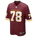 Zennovawear Men's Cornelius Lucas Washington Football Team Burgundy Game Player Jersey