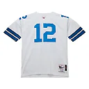 Zennovawear Men's Dallas Cowboys 1975 Roger Staubach Mitchell & Ness White Throwback Retired Player Jersey