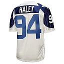 Zennovawear Men's Dallas Cowboys 1994 Charles Haley Mitchell & Ness White Throwback Retired Player Jersey