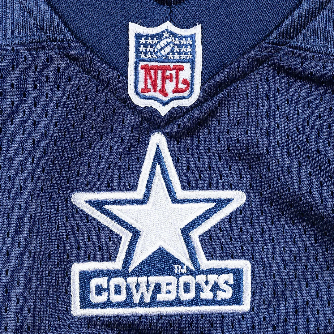 Zennovawear Men's Dallas Cowboys 1995 Deion Sanders Mitchell & Ness Navy Throwback Retired Player Jersey