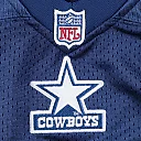 Zennovawear Men's Dallas Cowboys 1995 Deion Sanders Mitchell & Ness Navy Throwback Retired Player Jersey