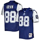 Zennovawear Men's Dallas Cowboys 1995 Michael Irvin Mitchell & Ness Navy Throwback Retired Player Jersey