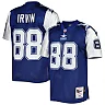 Zennovawear Men's Dallas Cowboys 1995 Michael Irvin Mitchell & Ness Navy Throwback Retired Player Jersey