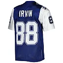 Zennovawear Men's Dallas Cowboys 1995 Michael Irvin Mitchell & Ness Navy Throwback Retired Player Jersey