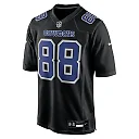 Zennovawear Men's Dallas Cowboys CeeDee Lamb Carbon Black Fashion Game Jersey