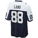 Zennovawear Men's Dallas Cowboys CeeDee Lamb Navy Alternate Game Team Jersey