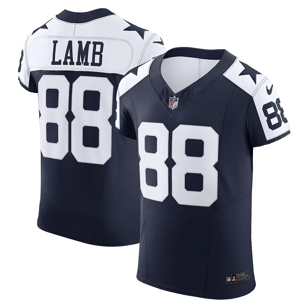 Zennovawear Men's Dallas Cowboys CeeDee Lamb Navy Alternate Vapor F.U.S.E. Elite Jersey