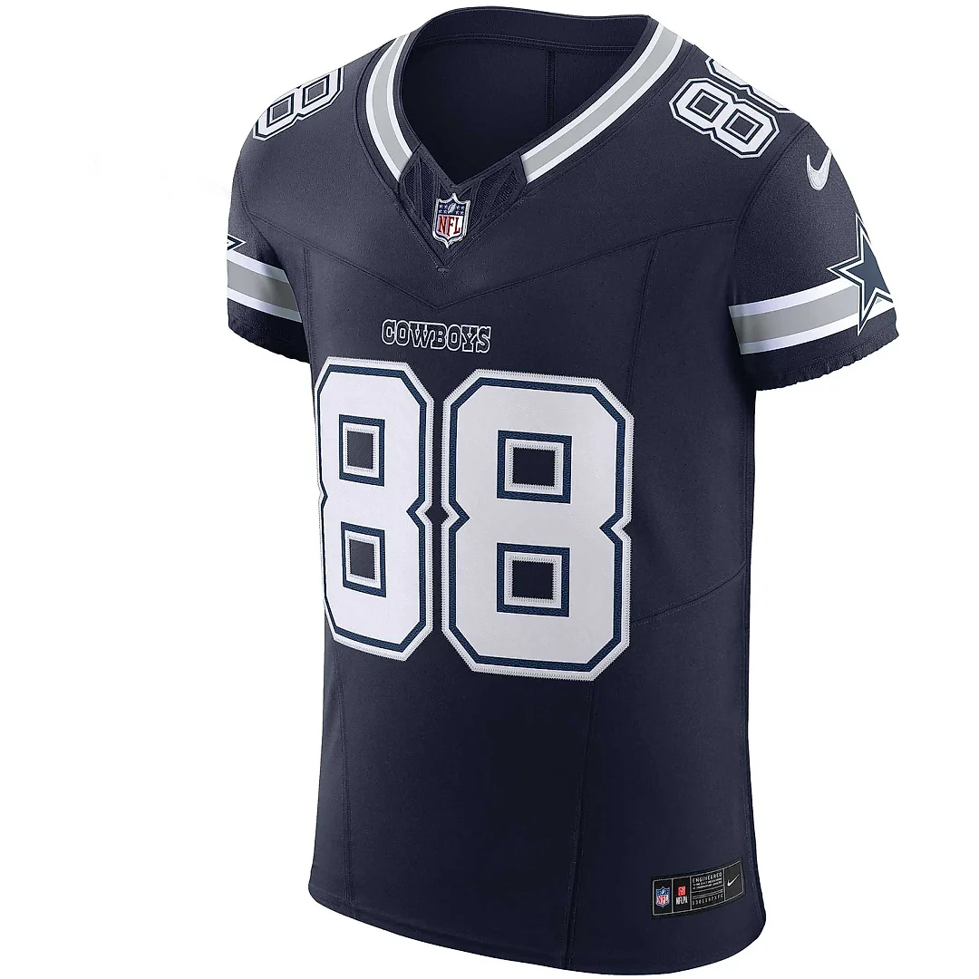 Zennovawear Men's Dallas Cowboys CeeDee Lamb Navy Vapor F.U.S.E. Elite Jersey