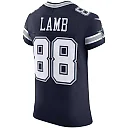Zennovawear Men's Dallas Cowboys CeeDee Lamb Navy Vapor F.U.S.E. Elite Jersey