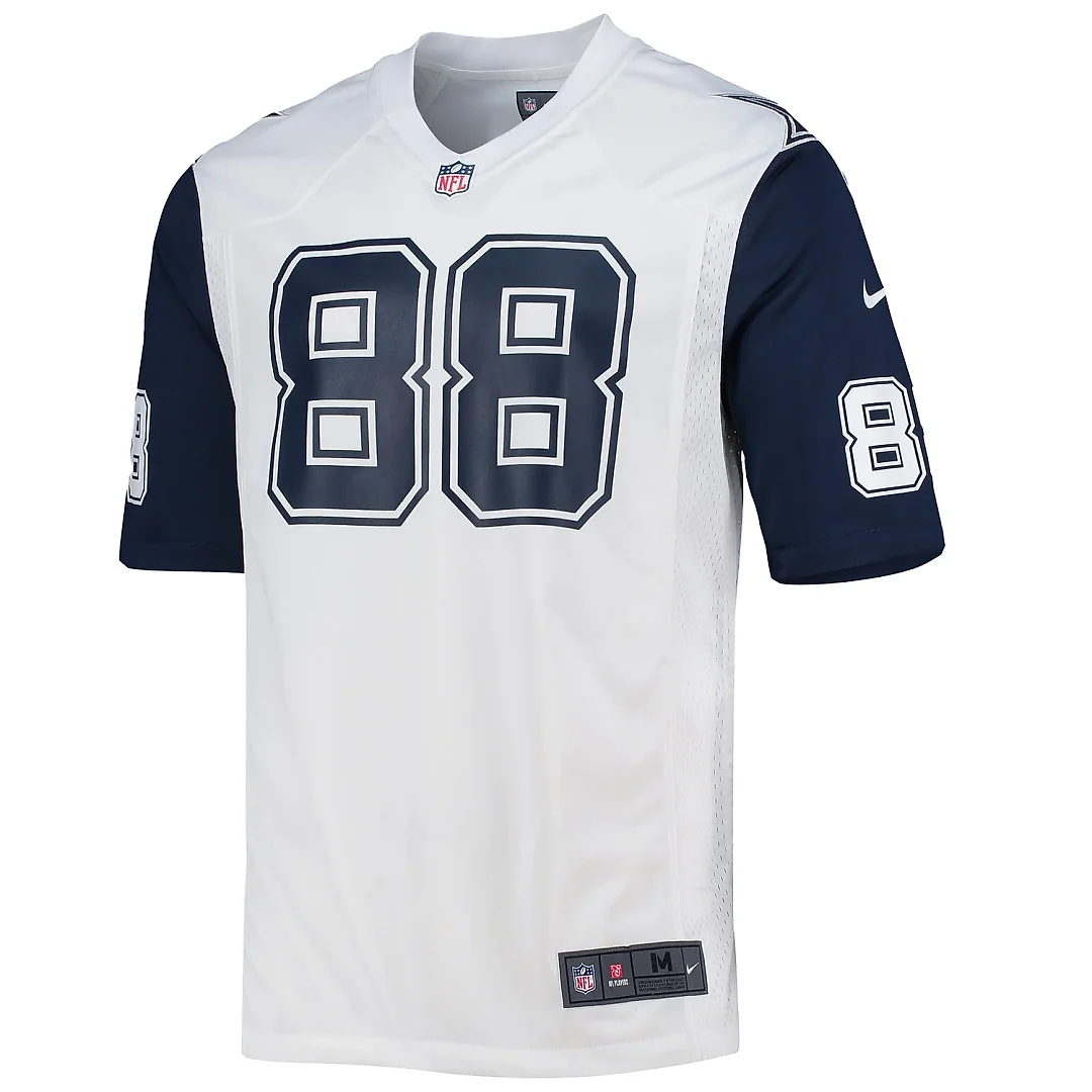 Zennovawear Men's Dallas Cowboys CeeDee Lamb White Alternate Game Jersey
