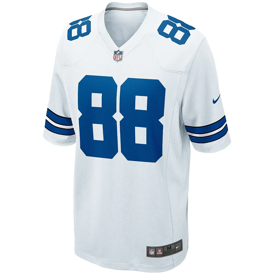 Zennovawear Men's Dallas Cowboys CeeDee Lamb White Game Team Jersey