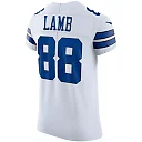 Zennovawear Men's Dallas Cowboys CeeDee Lamb White Vapor Elite Jersey