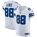 Zennovawear Men's Dallas Cowboys CeeDee Lamb White Vapor Elite Jersey