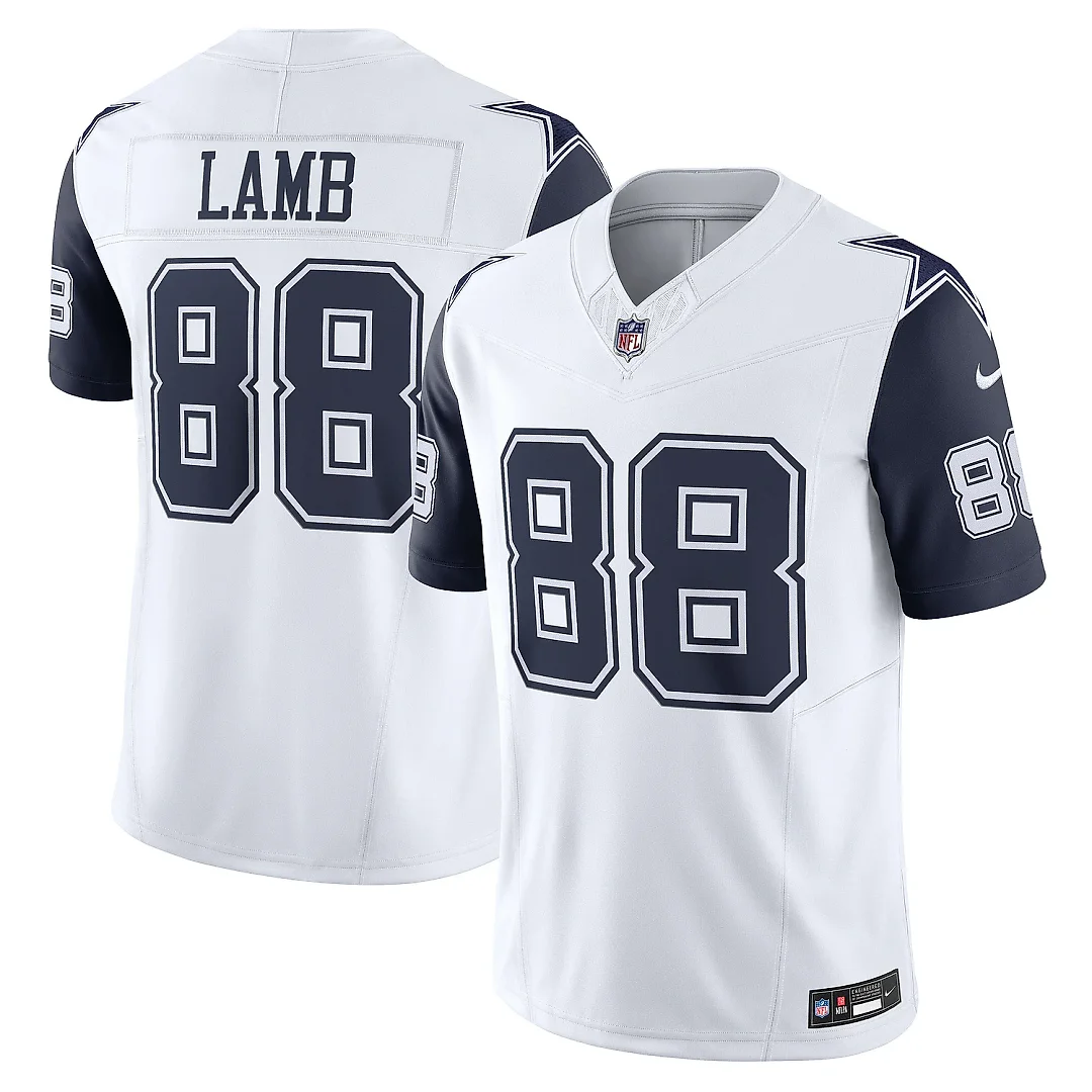 Zennovawear Men's Dallas Cowboys CeeDee Lamb White Vapor F.U.S.E. Limited Jersey