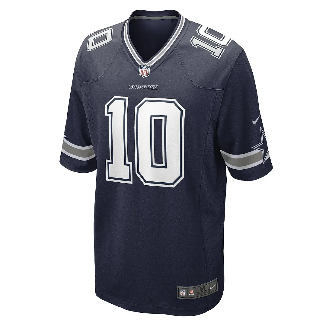 Zennovawear Men's Dallas Cowboys Cooper Rush Navy Game Player Jersey